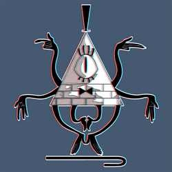 Bill Cipher Hologram