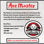Axe Throwing San Antonio - Axe Master