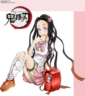 Nezuko school uniform!! 