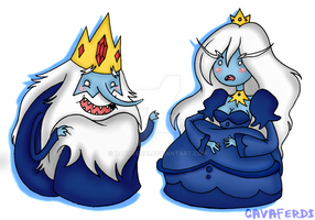 ICE KING AND ICE QUEEN TOGETHER