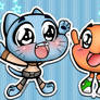 Gumball y Darwin fanart  cavaferdi