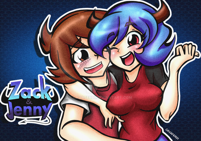 Fanart Zack  Jenny