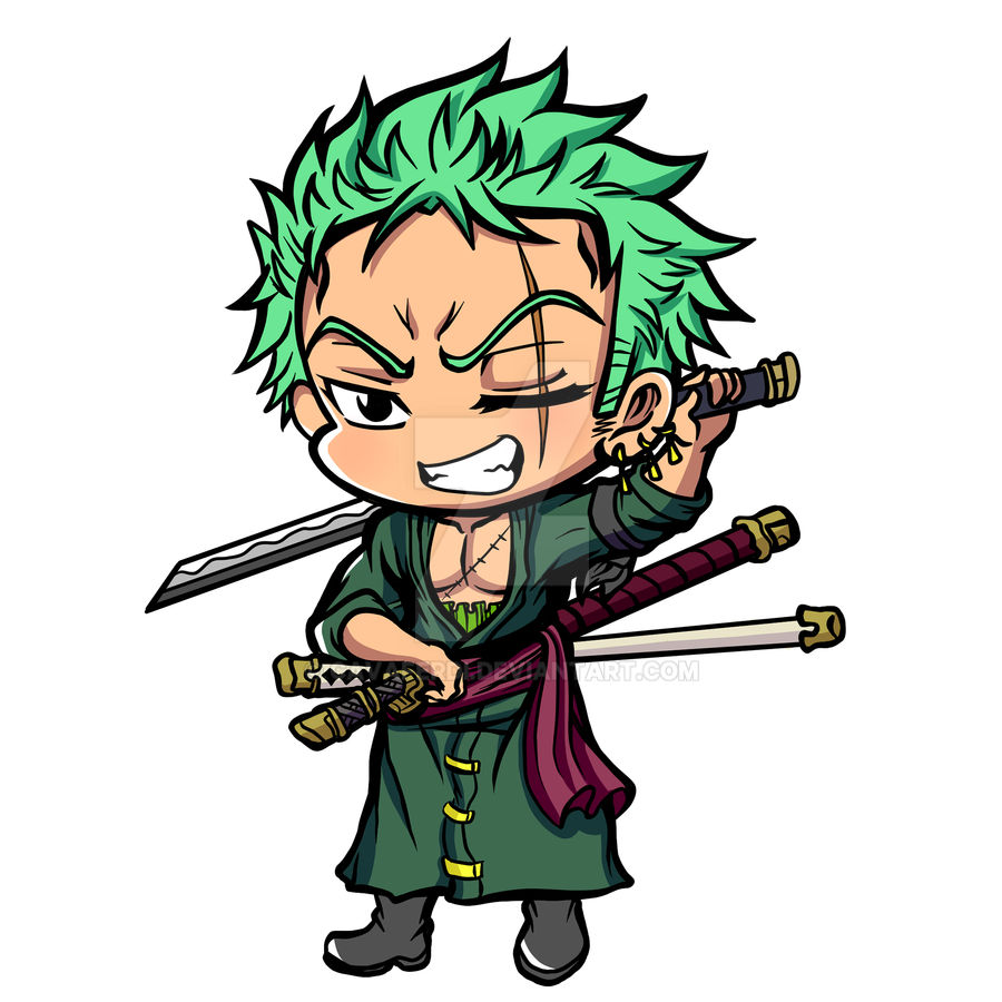 Chibi One ZORO CHIBI ONE PIECE by CAVAFERDI on DeviantArt