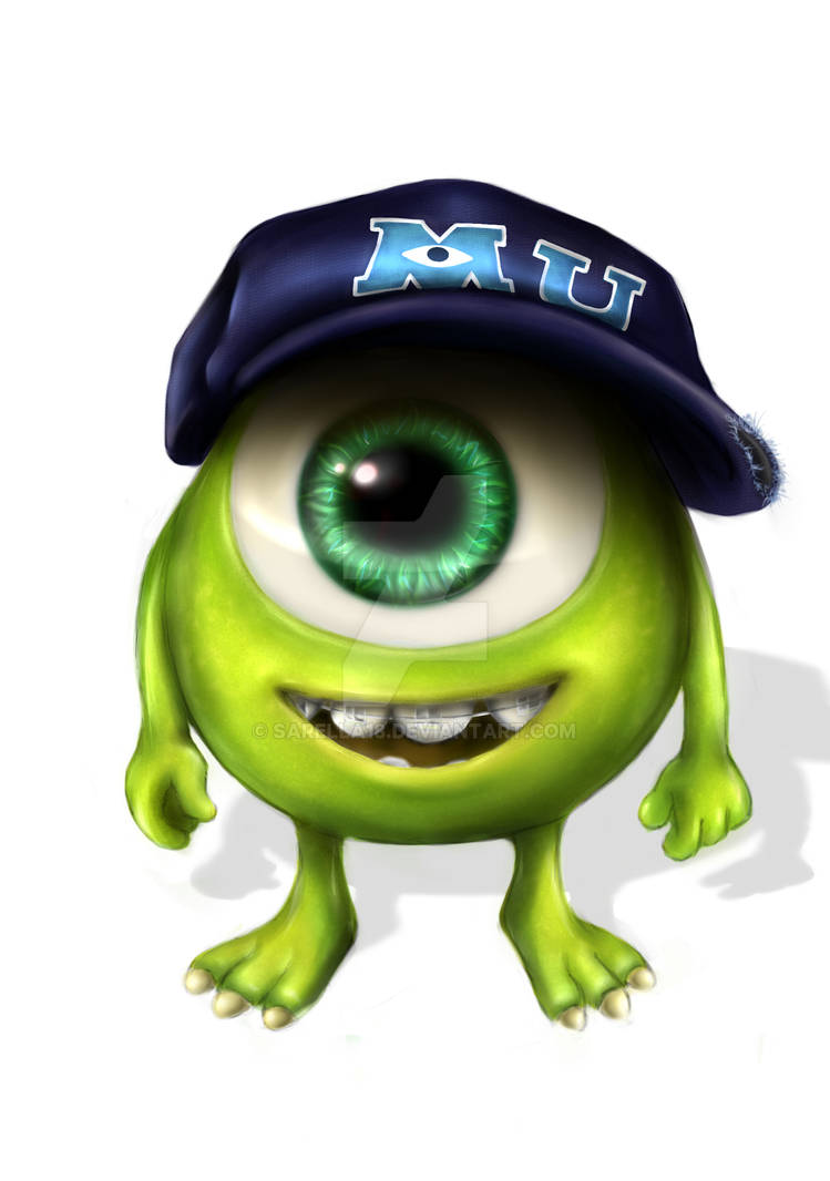 Monsters University - Mike Wazowski by Sarella18 on DeviantArt