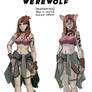 Hunter Werewolf character design