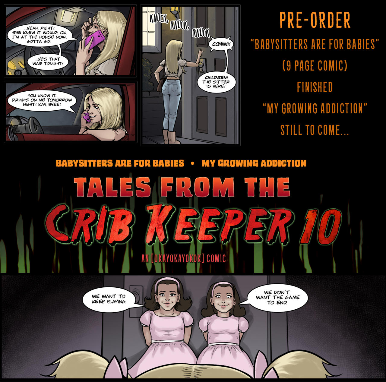 Tales From The Crib Keeper 10 Preorder By Okayokayokok On DeviantArt tales-from-the-crib-keeper-10-preorder-by-okayokayokok-on-deviantart
