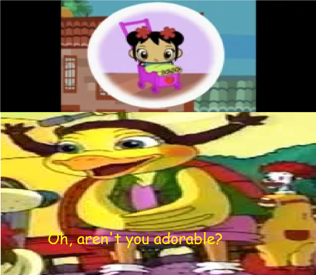 Birdie finds Baby Kai-Lan Cute by Trainboy43 on DeviantArt