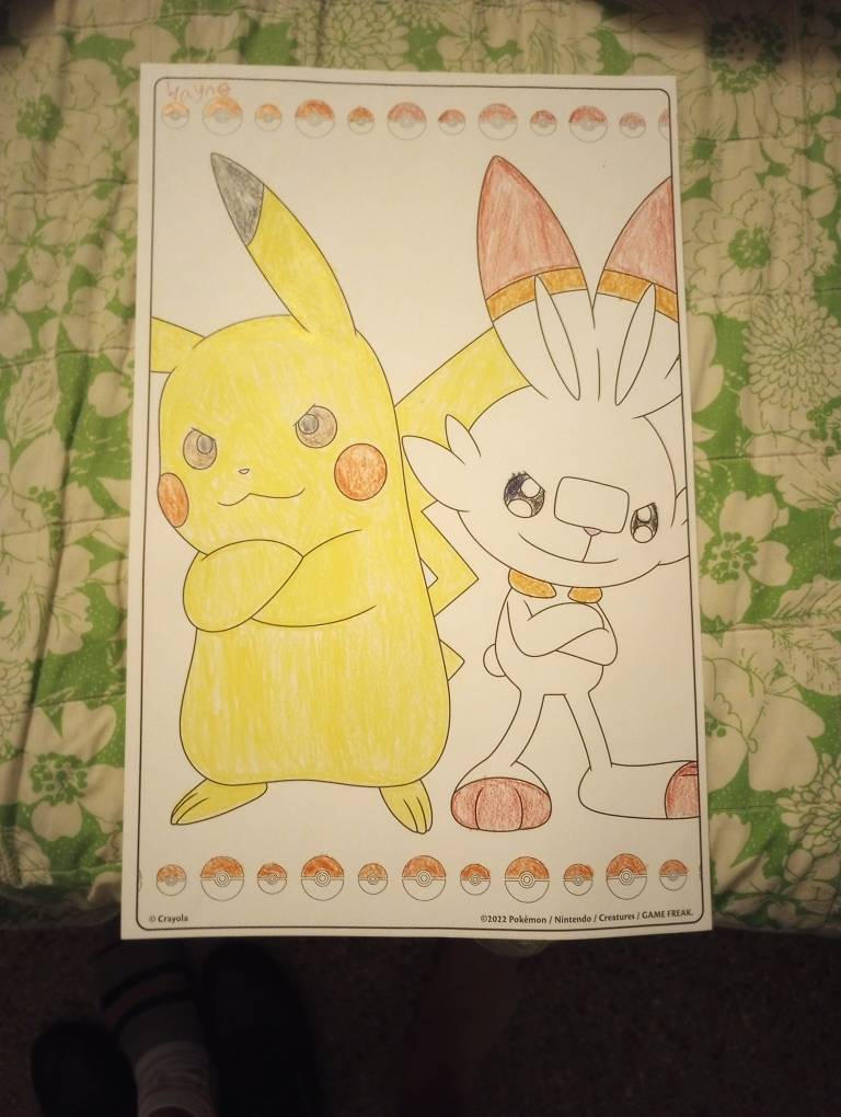 Giant Pokemon coloring page from Crayola by CaptainFanArt711 on DeviantArt