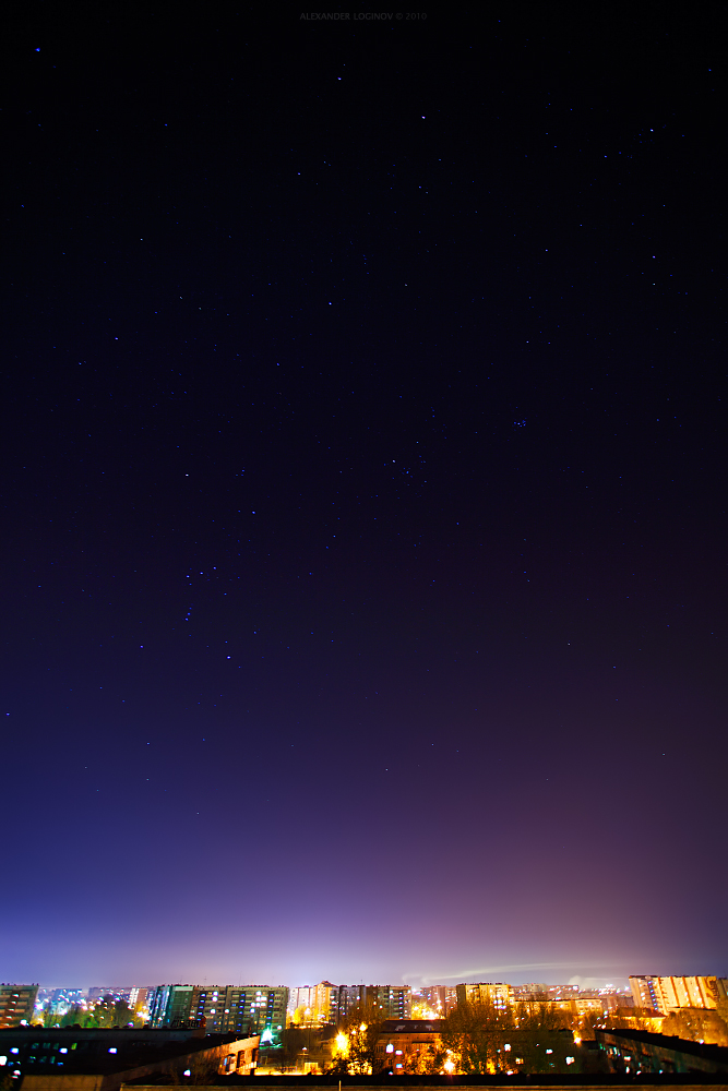 Abakan starry sky