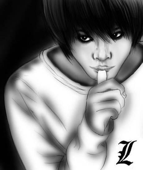 Ryuzaki from Death Note by Maggie17 on DeviantArt