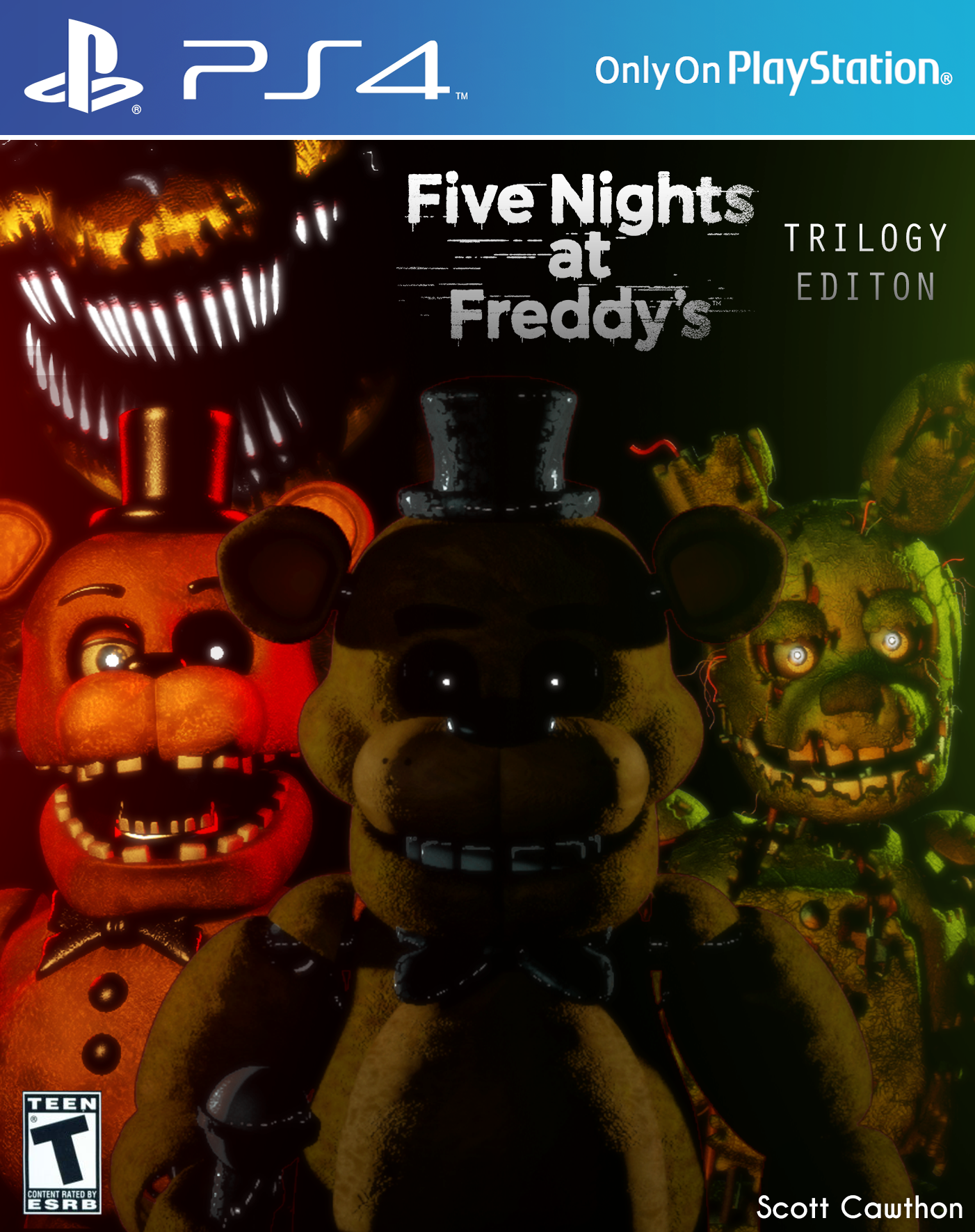 Five Nights at Freddy's 4 cover or packaging material - MobyGames