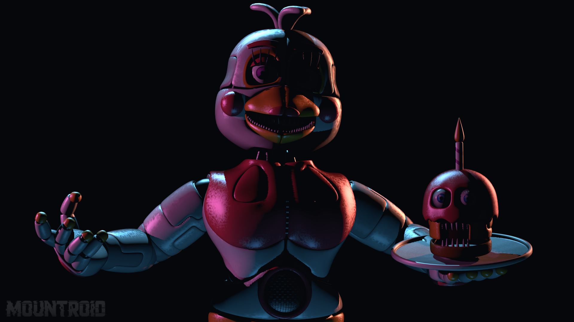 Funtime Chica's Jumpscare by  on  @DeviantArt