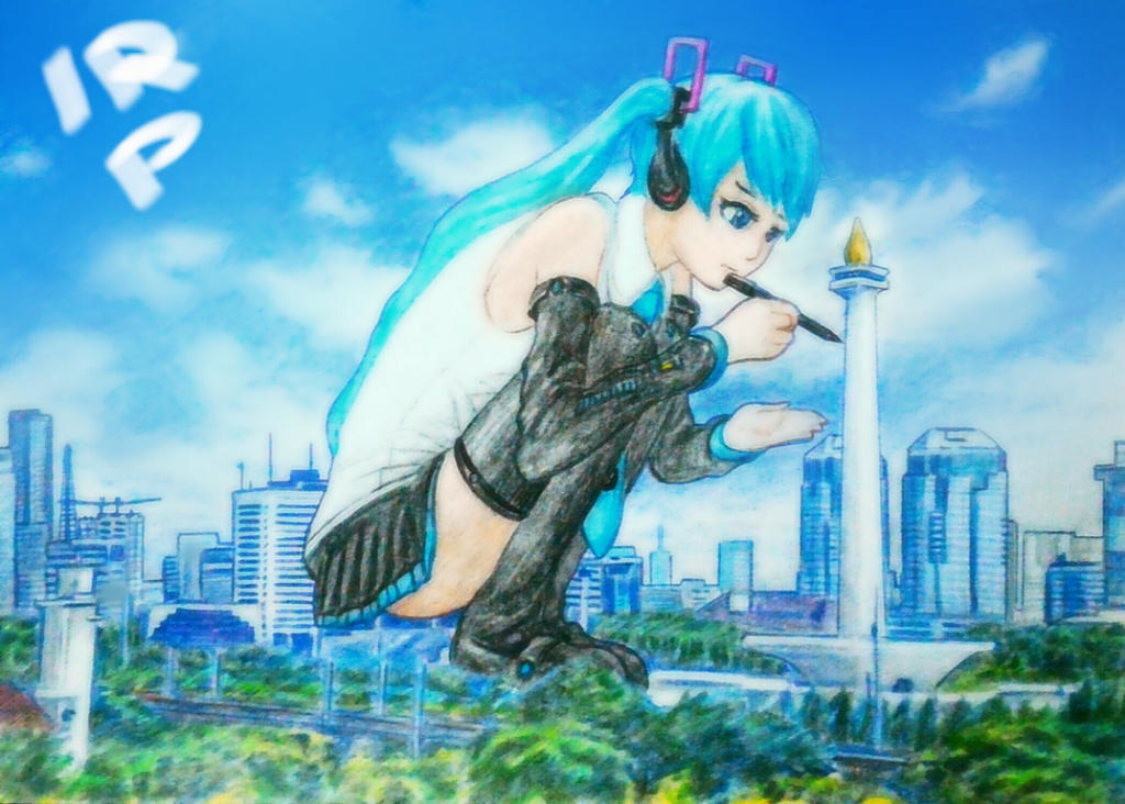Hatsune Miku - Mesin Waktu by Rinoarashi on DeviantArt