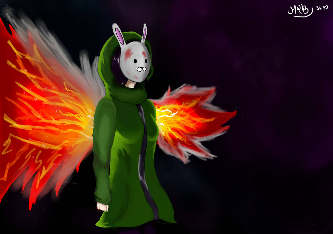 Kirishima Touka rabbit by Mattbraconnot on DeviantArt