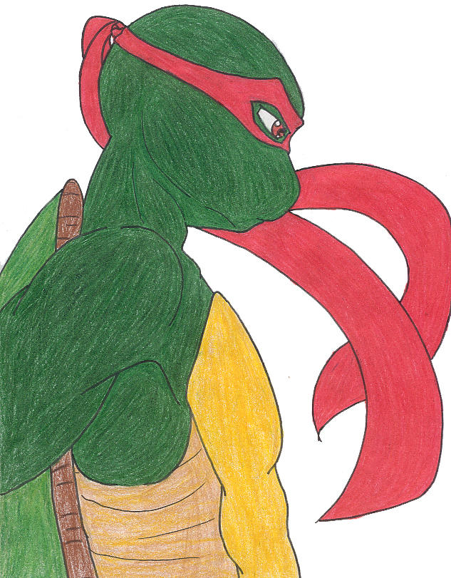 Raphael Colored by Eva-Dayz on DeviantArt