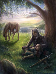 Geralt and Cirilla