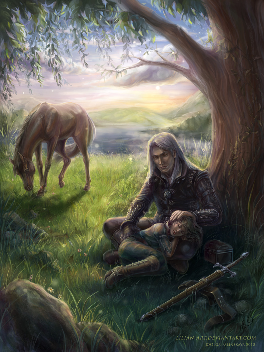 Geralt and Cirilla