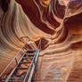 Into Lower Antelope Canyon