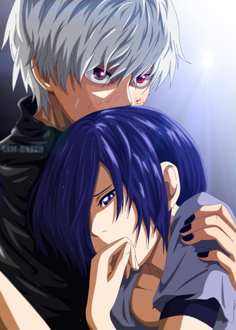 Kaneki x Touka by SamBaten on DeviantArt