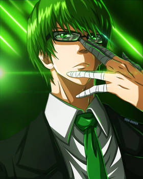 Midorima in a suit