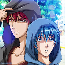 Kuroko and Kagami