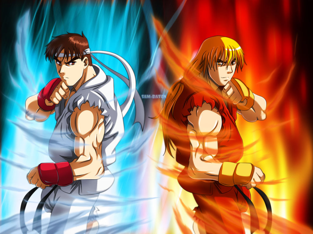 Street Fighter - Ryu and Ken