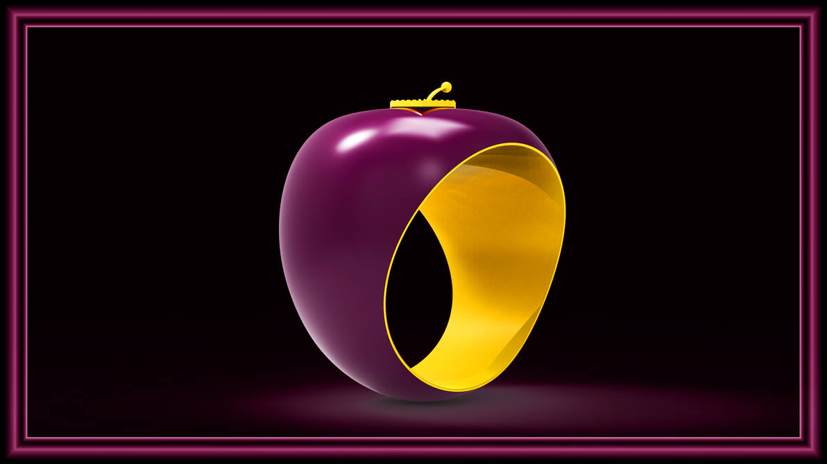 3D Apple Ring 02 by llexandro on DeviantArt