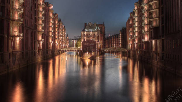 Light the night - HDR - Hamburg