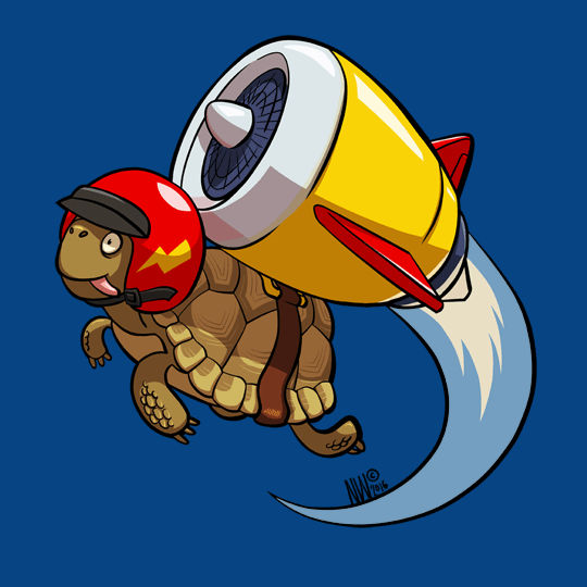 Jetpack Turtle Jet Pack Tortoise by NoodleWings on DeviantArt