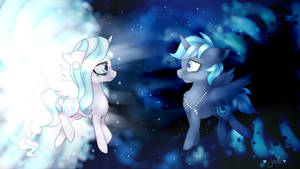 Sibling ponies