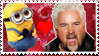 guy fieri x minion stamp