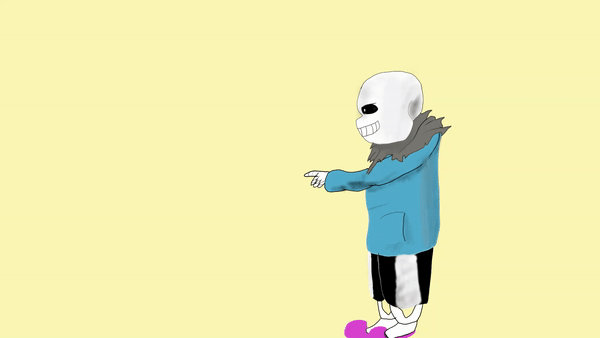 Sans fighting by Mattdraws404 on DeviantArt