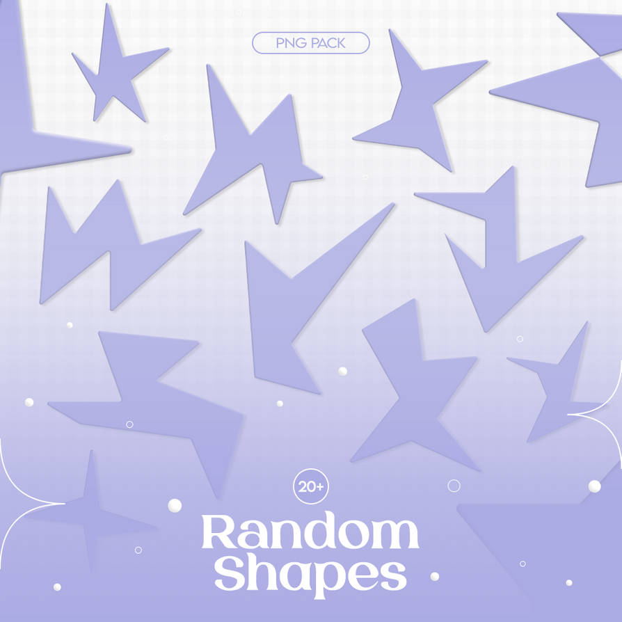 FREE 20+ RANDOM PNG SHAPES by noirpsds on DeviantArt