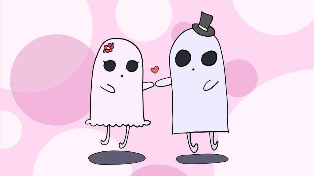 First Partner Ghost Little Ghost Couple by JenniLina on DeviantArt