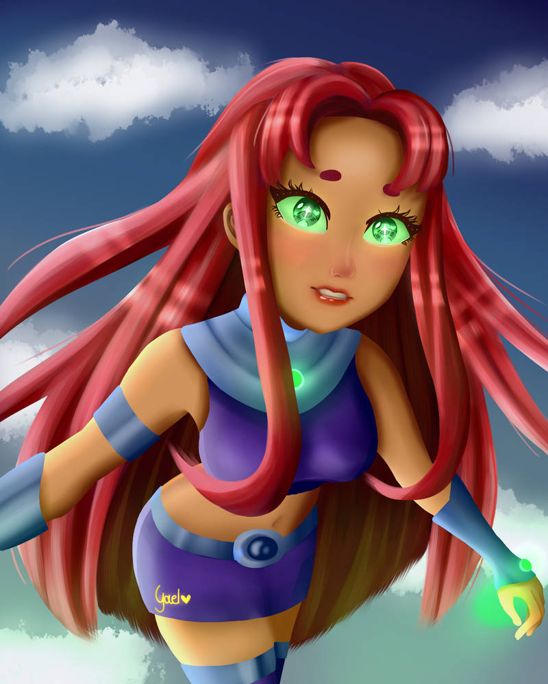 Starfire Fanart Teen Titans By Sallyledesma On Deviantart Starfire Fanart Teen Titans By Sallyledesma On Deviantart