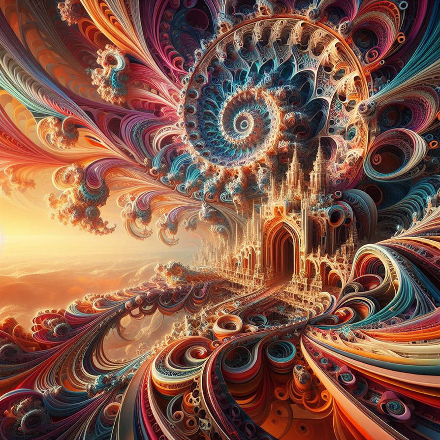 Fractal Architecture Series 1 by DystopiaFractalArt on DeviantArt