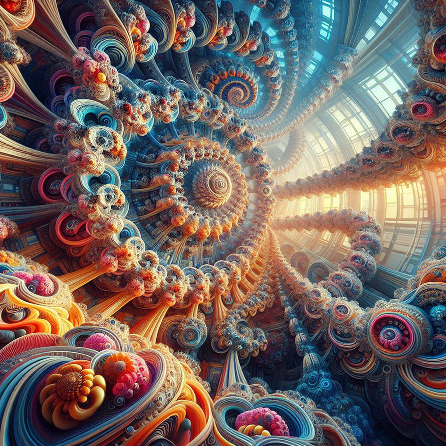 Fractal Architecture Series 2 by DystopiaFractalArt on DeviantArt