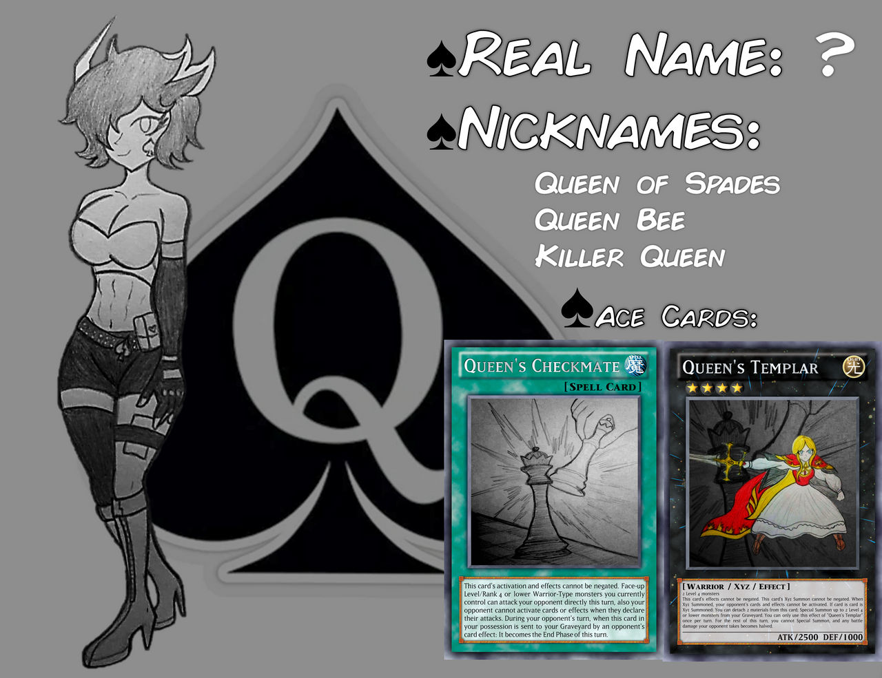 Queen of Spades Profile by FranTheHonestEyes on DeviantArt