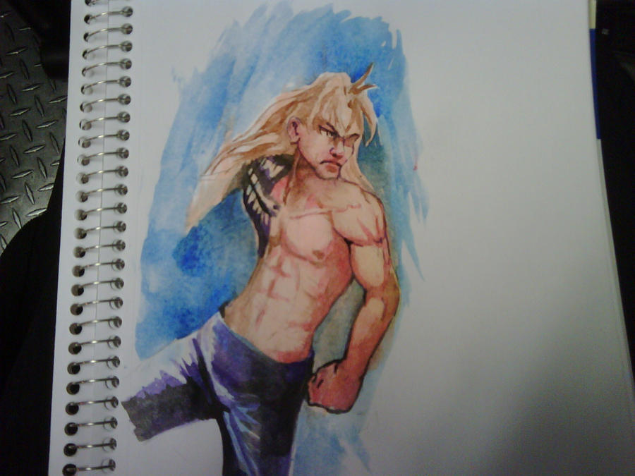 ed elric watercolor