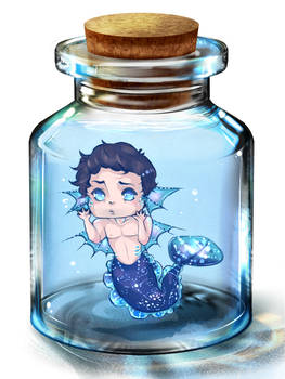 Bottle Meme: Fin-kin Castiel