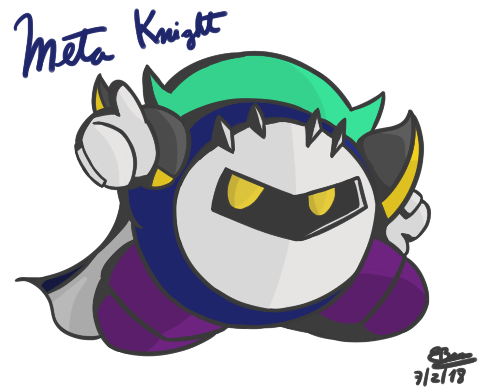 Meta Knight by TefiMk on DeviantArt