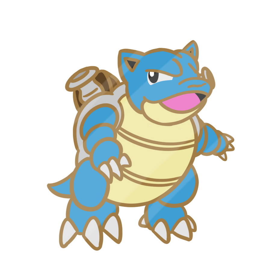 Blastoise sticker by TefiMk on DeviantArt