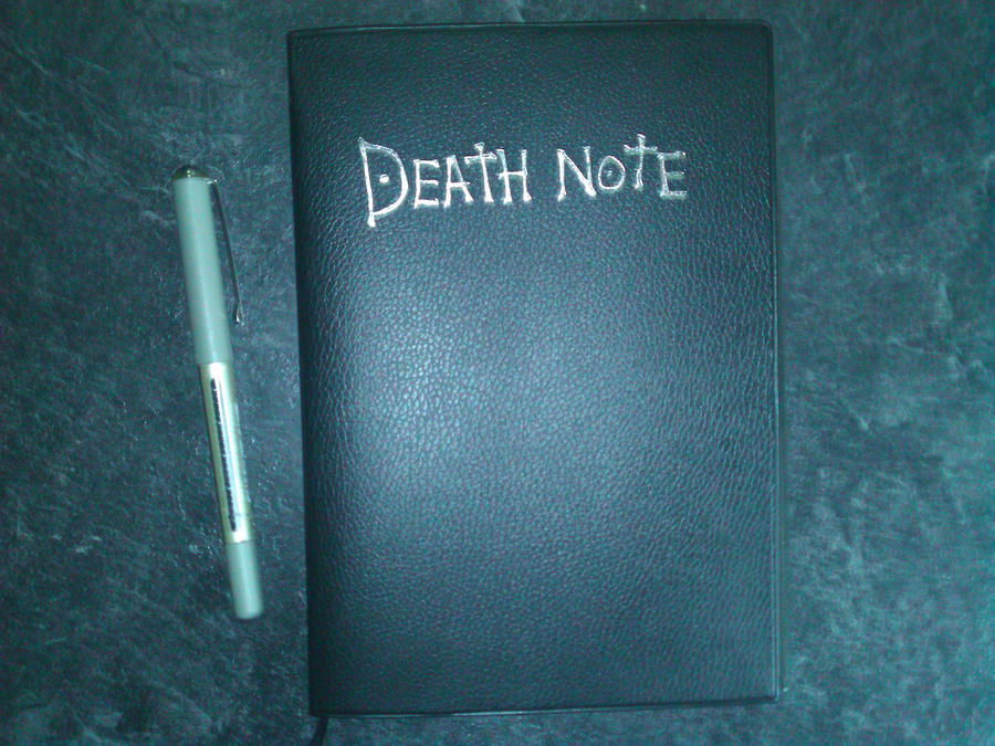 death note notebook by death-note-boy on DeviantArt