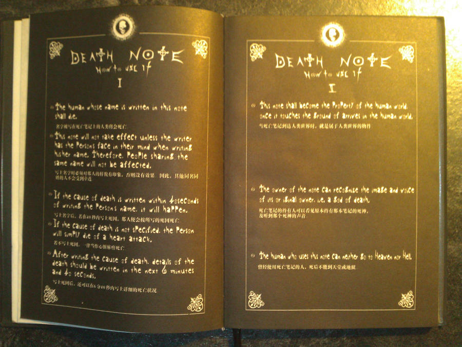 Dead Notebook death note notebook by death-note-boy on DeviantArt