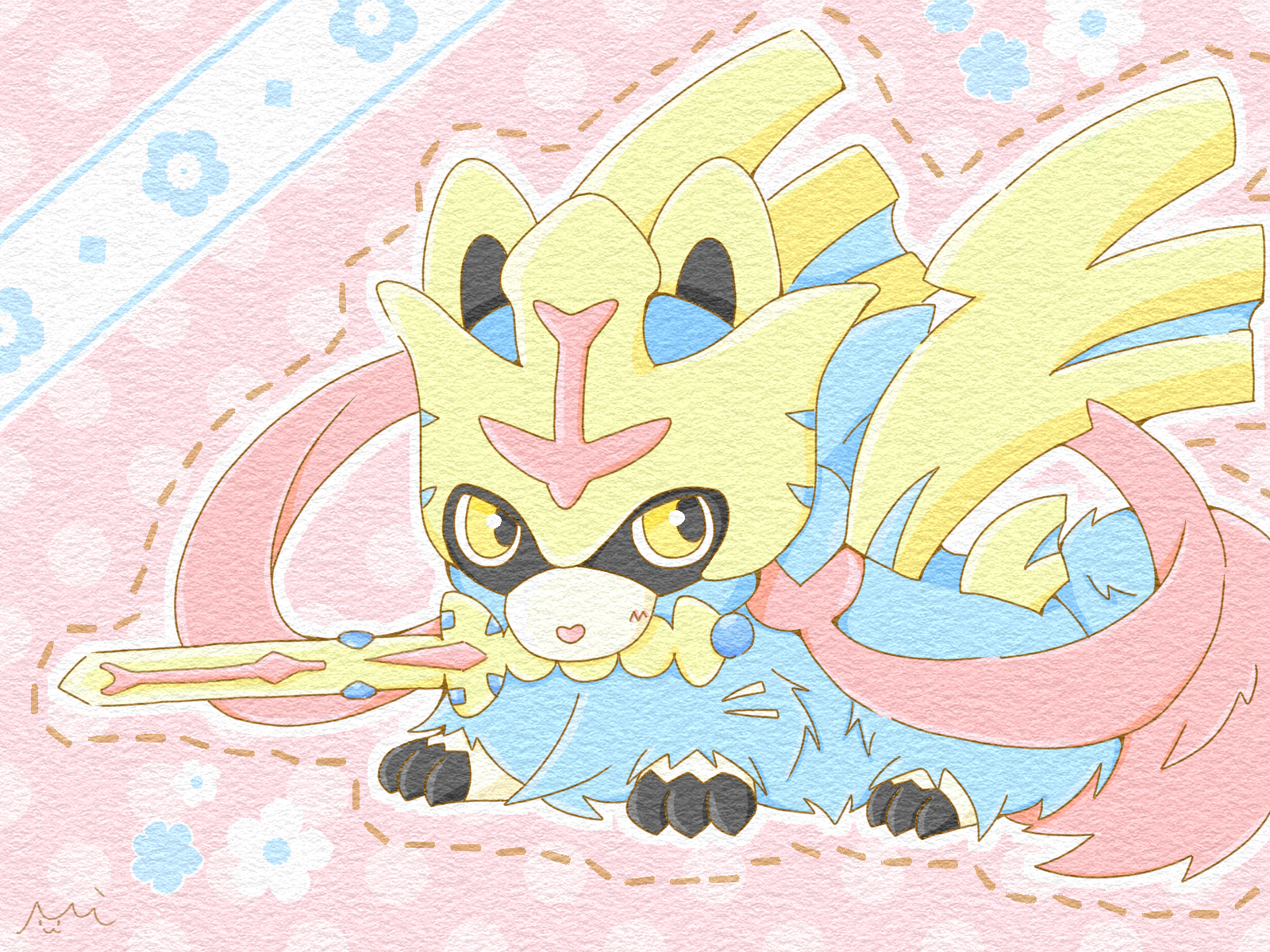 Zacian by miharoe on DeviantArt