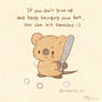 If you don't give up...