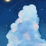 A Little Dog and the Stars