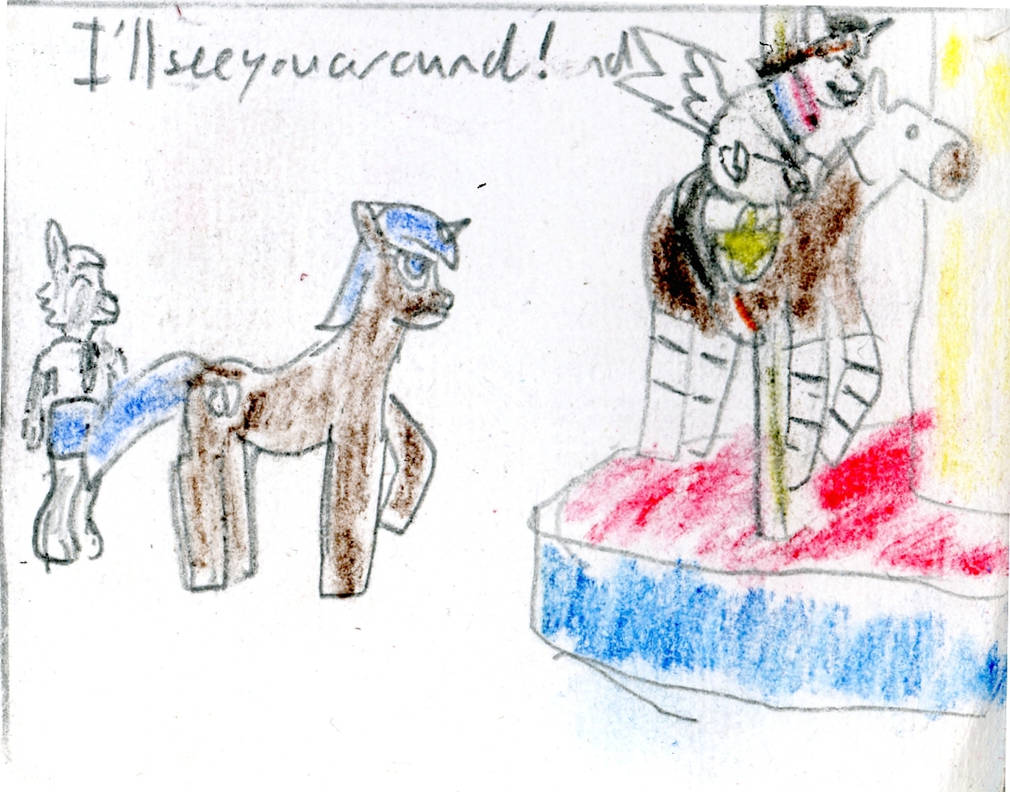 Riding Around on a Okapi by MLP-HeadStrong on DeviantArt