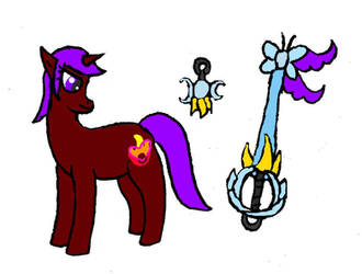 Keyblade Wielder Eliyora by MLP-HeadStrong