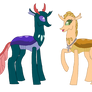 Jewelled Faith and Pharynx as Changelings